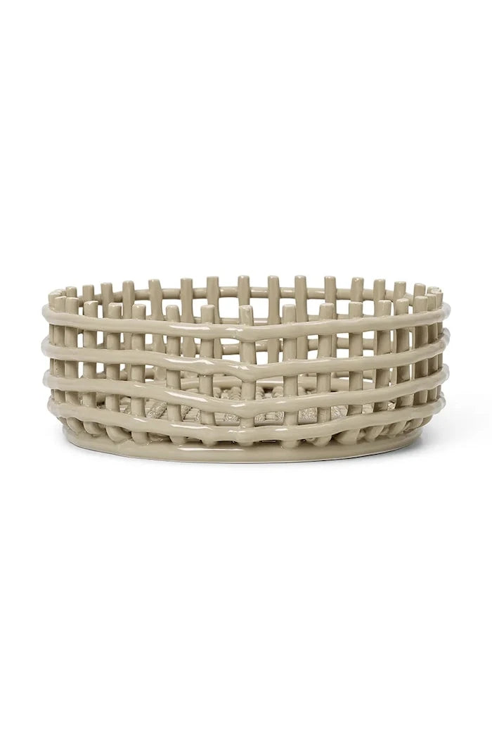 Кошница за плодове ferm LIVING Ceramic Centrepiece