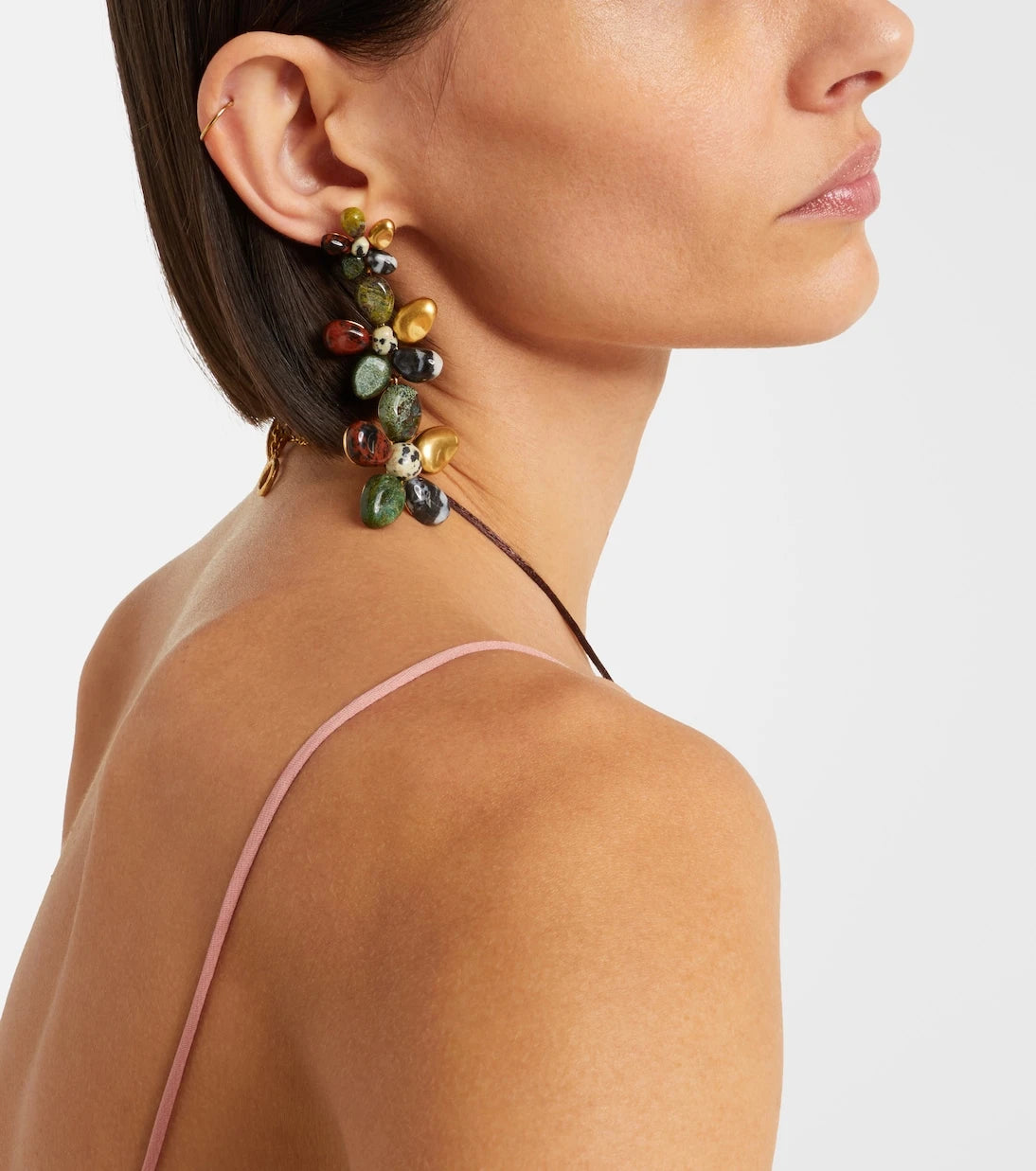 Zimmermann - Norma 16kt gold-plated drop earrings