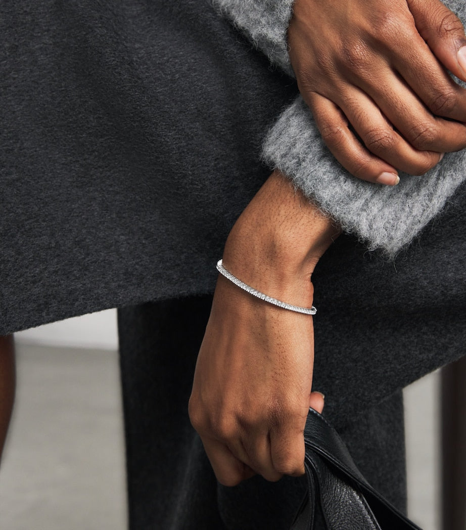 White Gold and Diamond Tennis Bracelet (2.00ct)