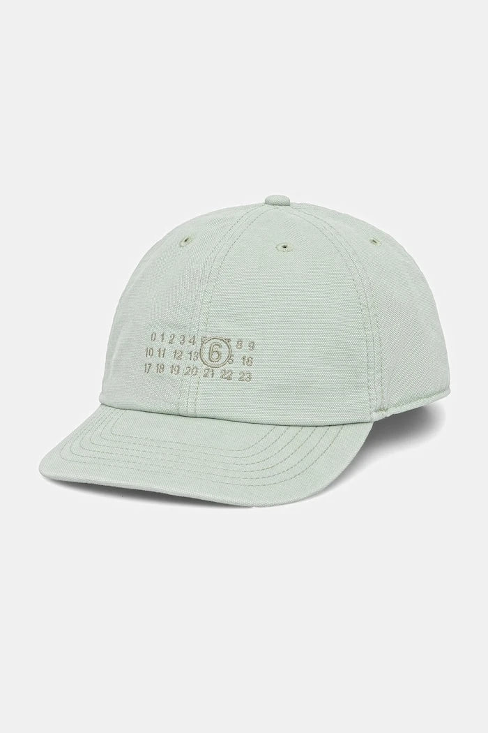 Памучна шапка с козирка MM6 Maison Margiela