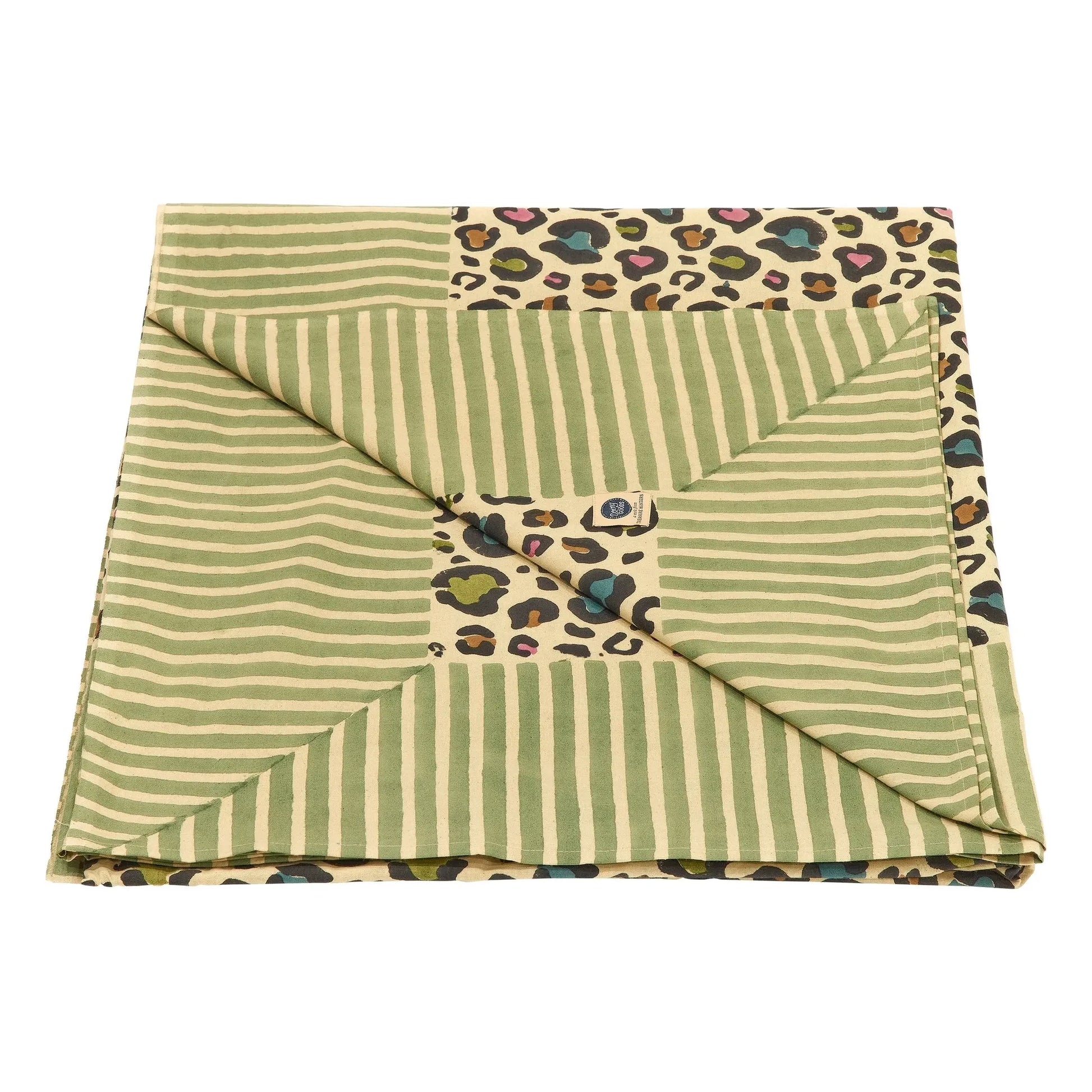 Doing Goods - Disco Leopard Tablecloth | Multicoloured