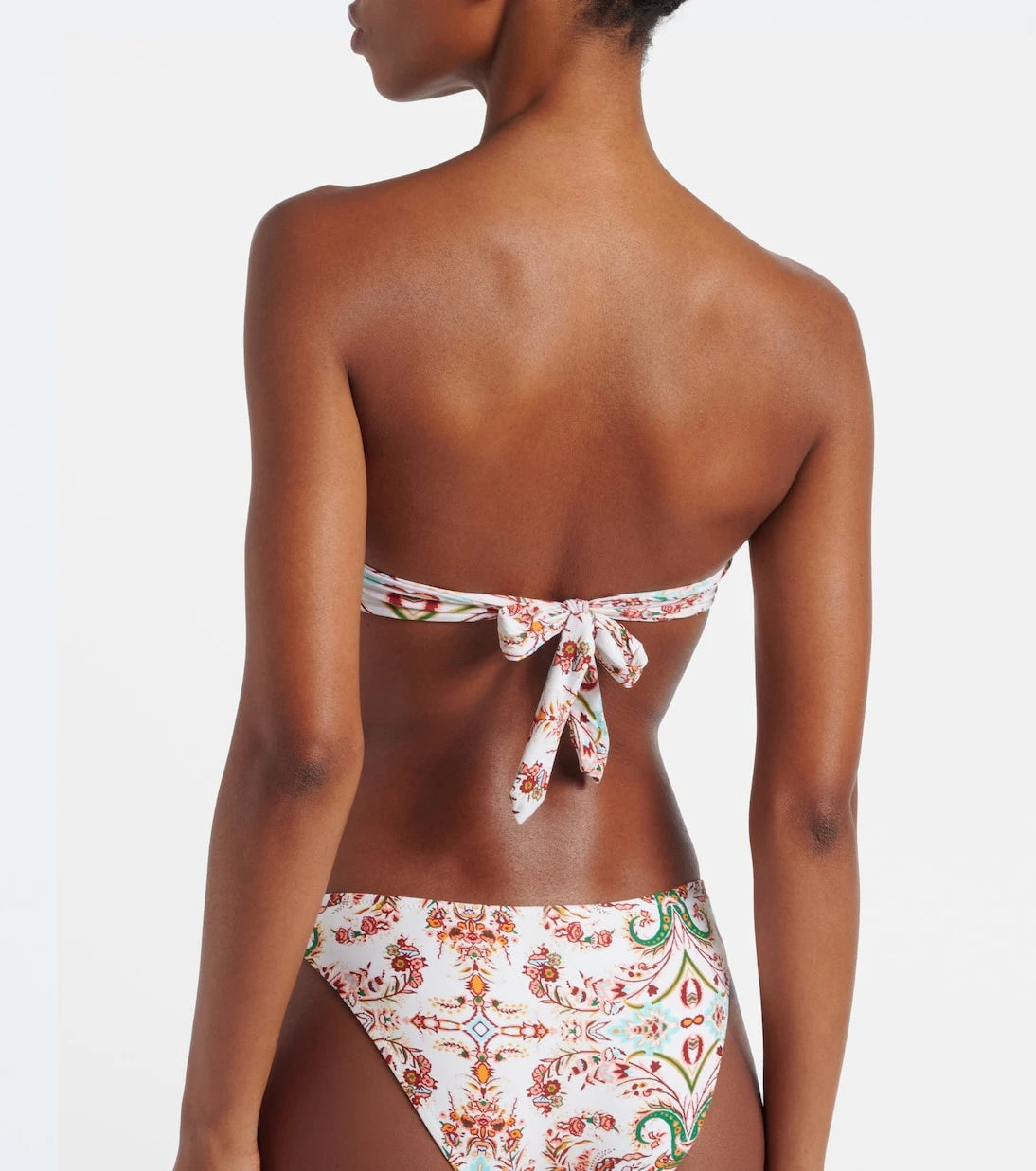 Melissa Odabash - Martinique printed bandeau bikini top