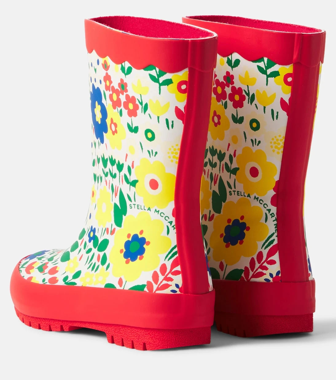 Stella McCartney Kids - Floral rain boots