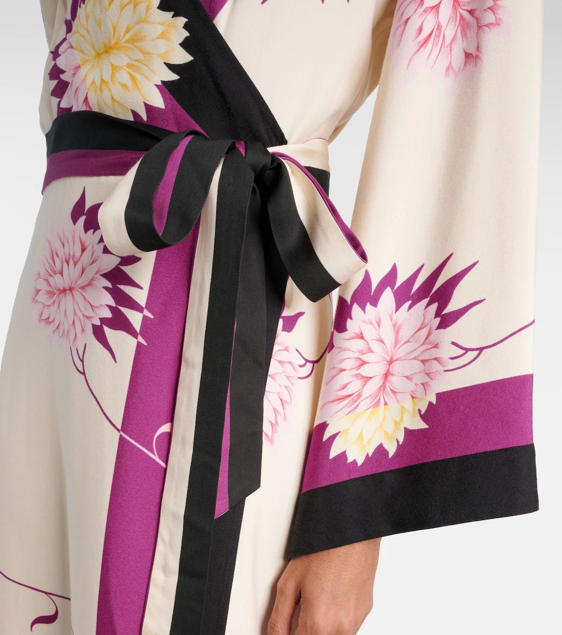 La DoubleJ - Floral wrap dress