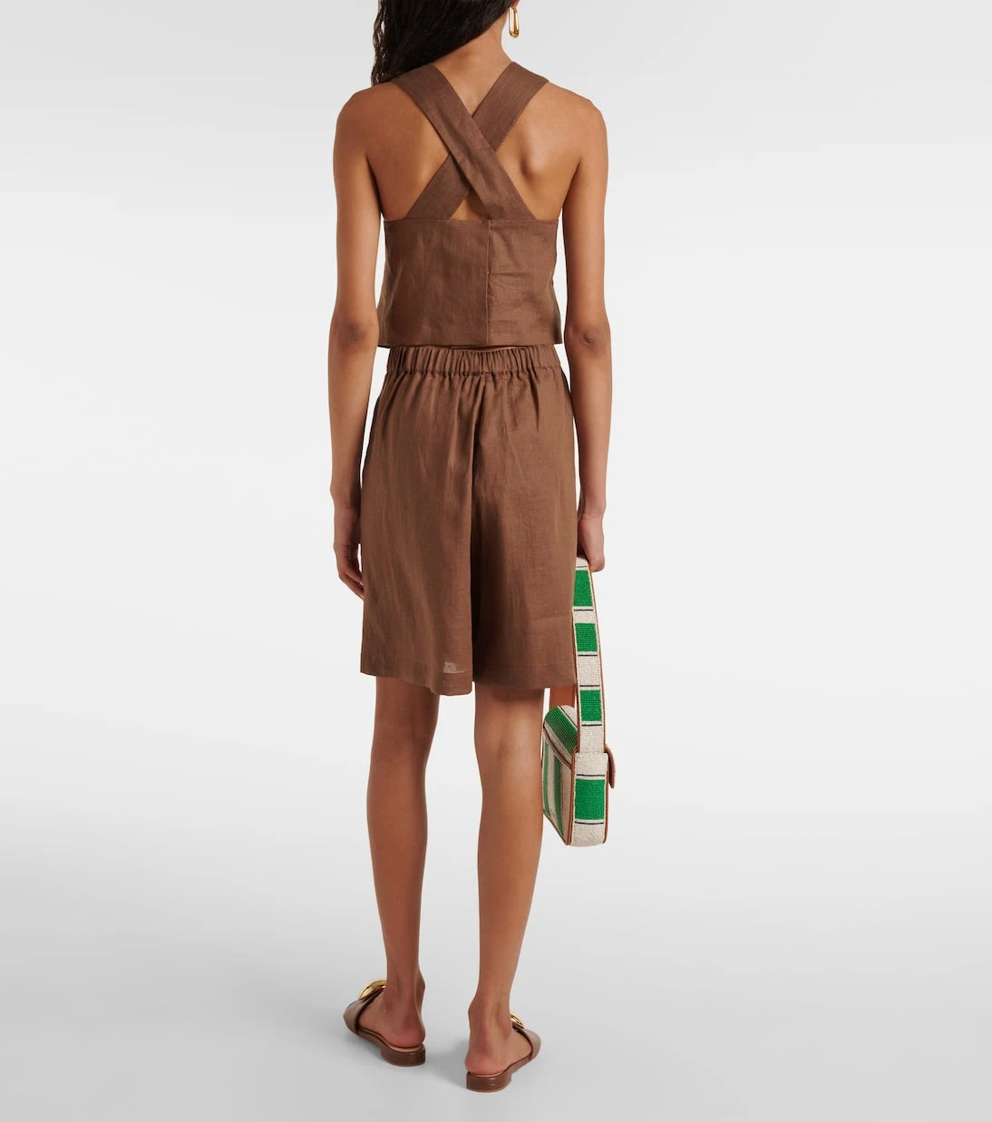 Asceno - Cozumel linen tank top