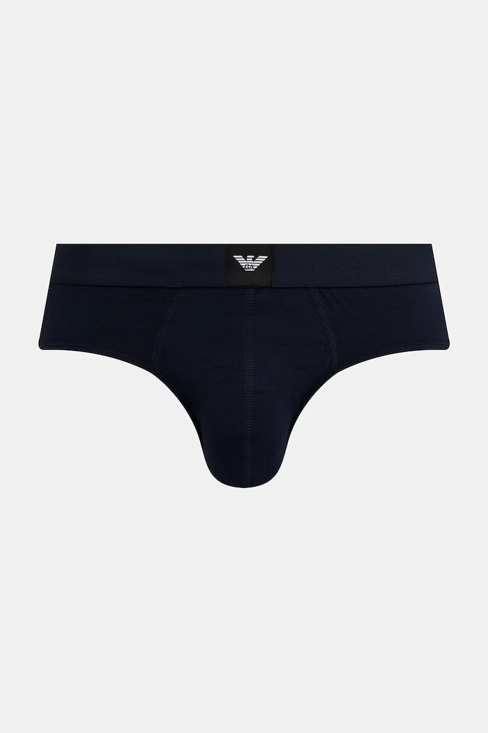 Emporio Armani Underwear Erkek Pamuklu Slip 3'lü