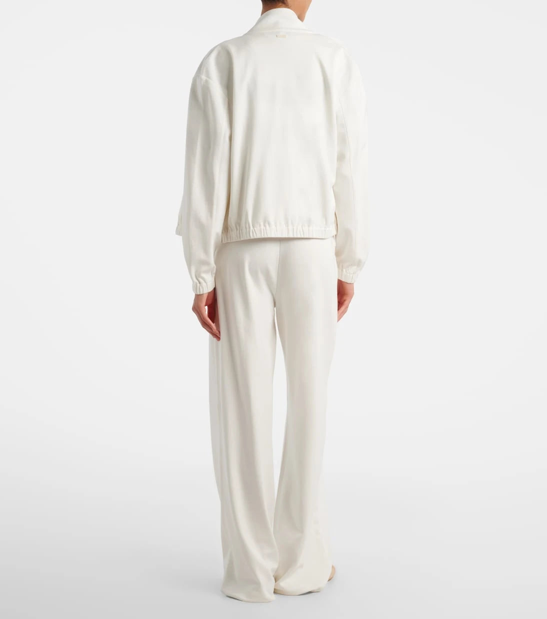 Max Mara - Cotton and silk-blend sweatpants