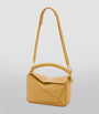 LOEWE Beige Small Leather Puzzle Top-Handle Bag