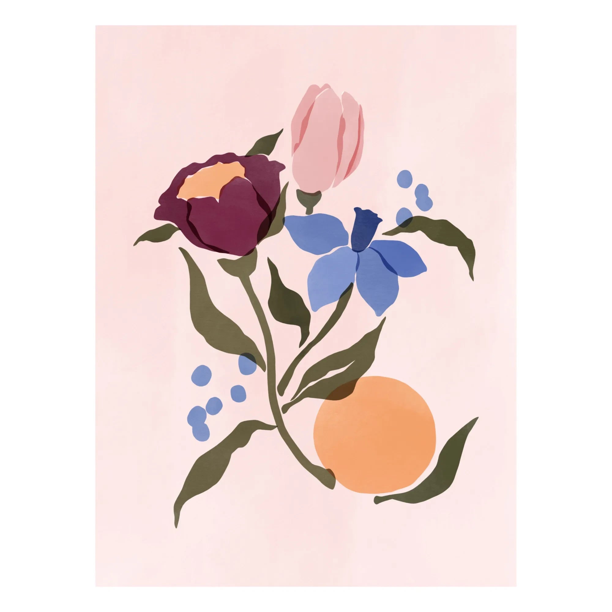 Sacrée Frangine - ‘Bouquet Lavandou’ Poster