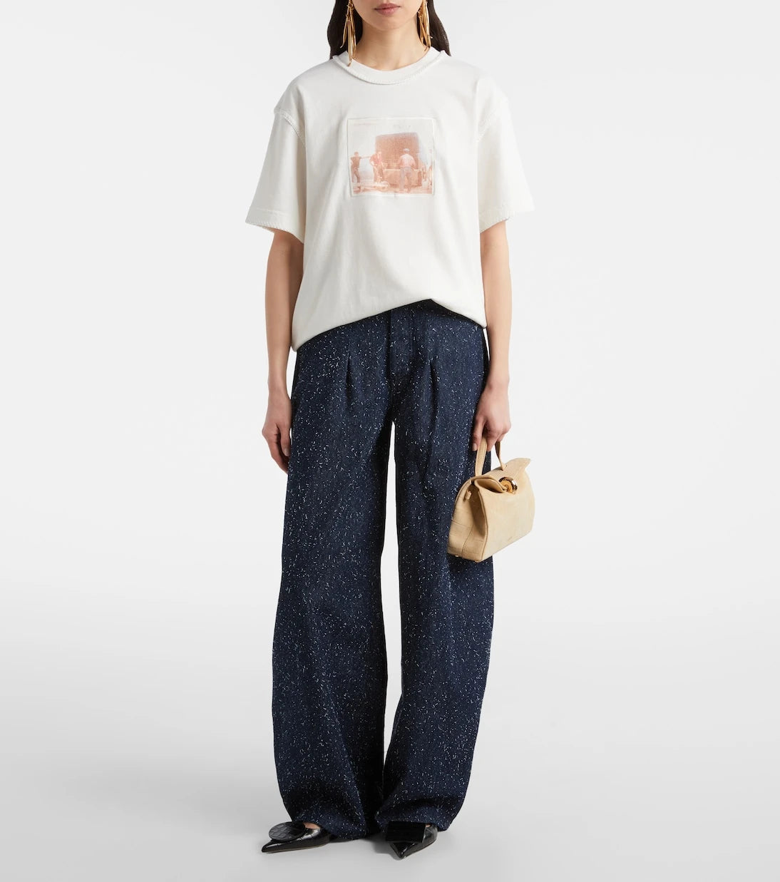 Jacquemus - Paysan printed cotton jersey T-shirt