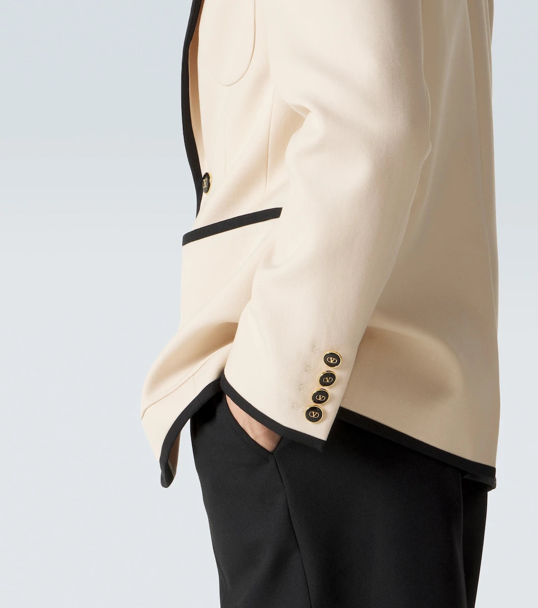 Valentino - Virgin wool gabardine blazer