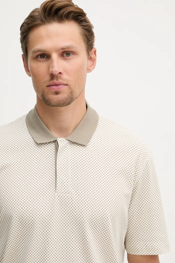Armani Exchange Erkek Pamuk Elastan Polo Tişört