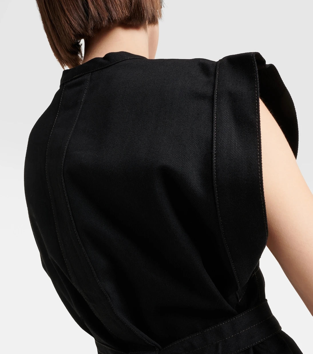 Lemaire - Chasuble belted denim top