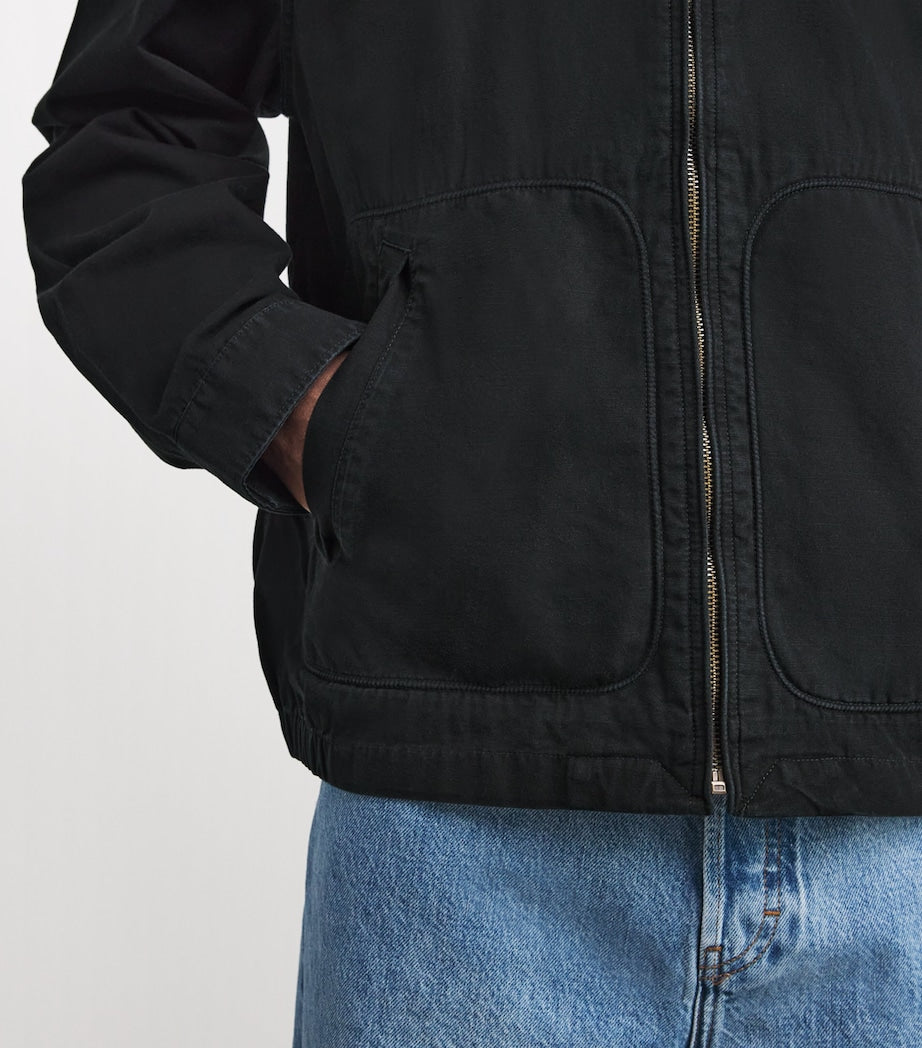 Black Cotton Ralph’s Garage Jacket