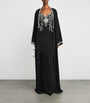 Zuhair Murad Black Pearl-Embellished Robe