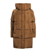Weekend Max Mara Beige Down Quilted Parka