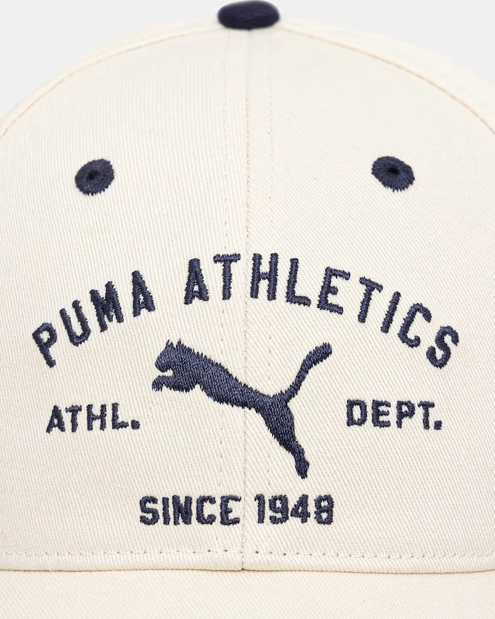Puma pamuklu vizörlü şapka Wardrobe Essential
