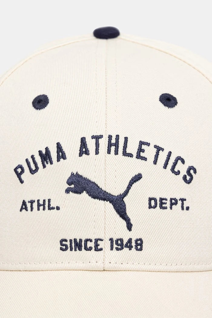 Puma pamuklu vizörlü şapka Wardrobe Essential