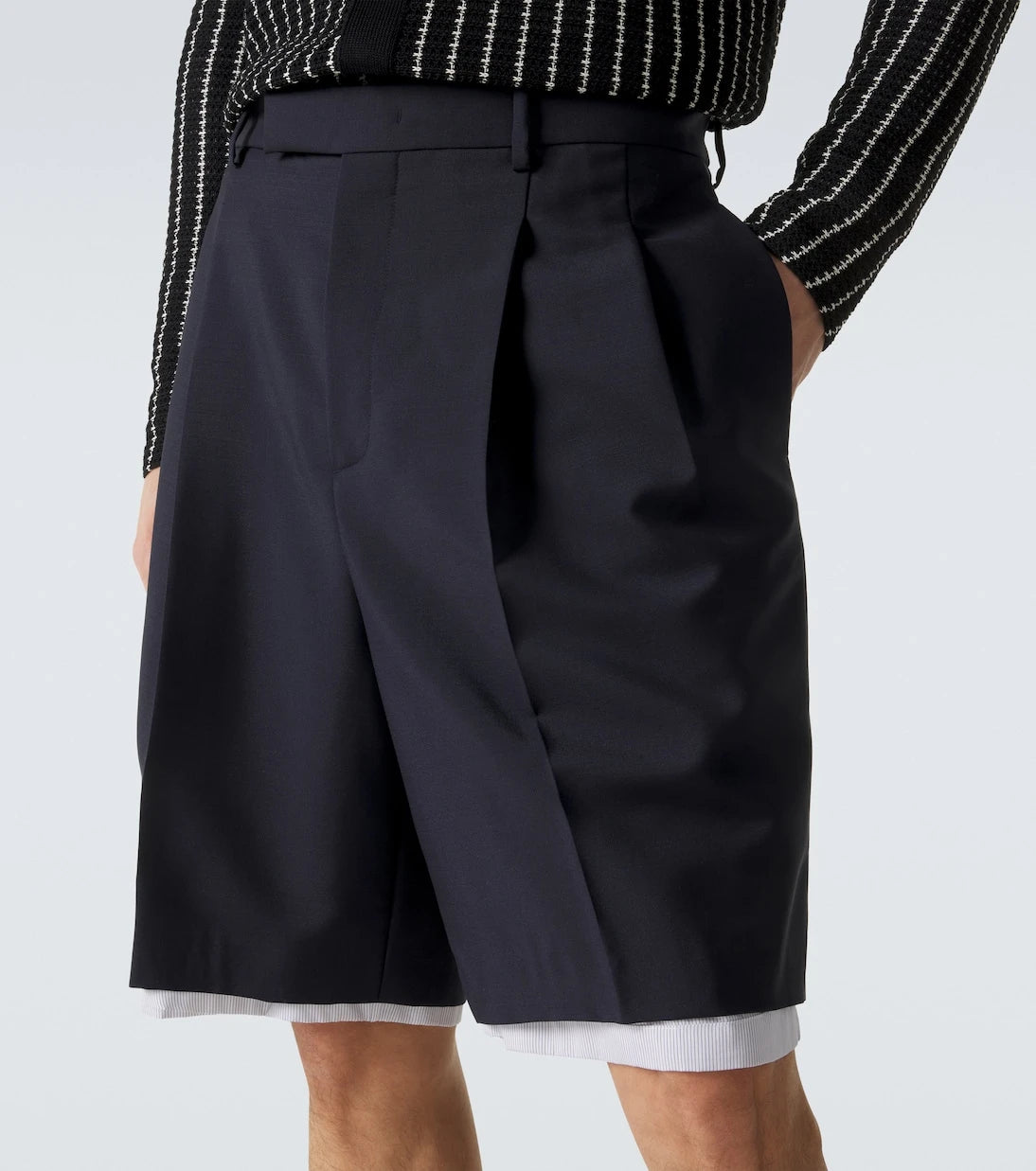 Jil Sander - Wool shorts