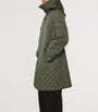 Burberry Green Reissued Quilted Parka