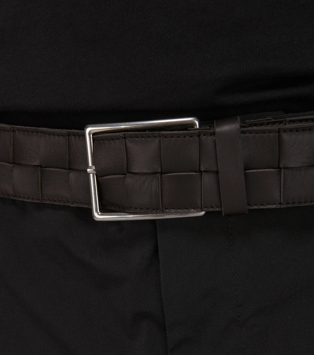Bottega Veneta - Maxi Intreccio leather belt