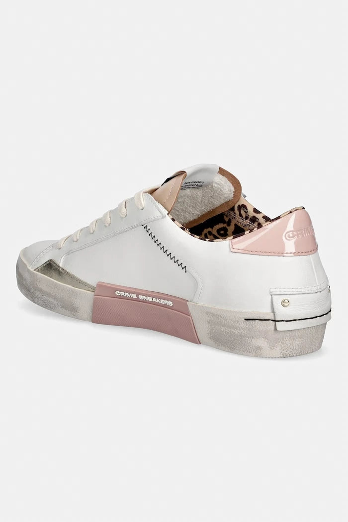 Кожени маратонки Crime London DISTRESSED