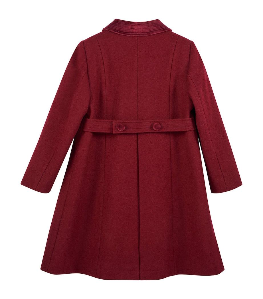 Wool Double-Breasted Coat (2-5 Years)