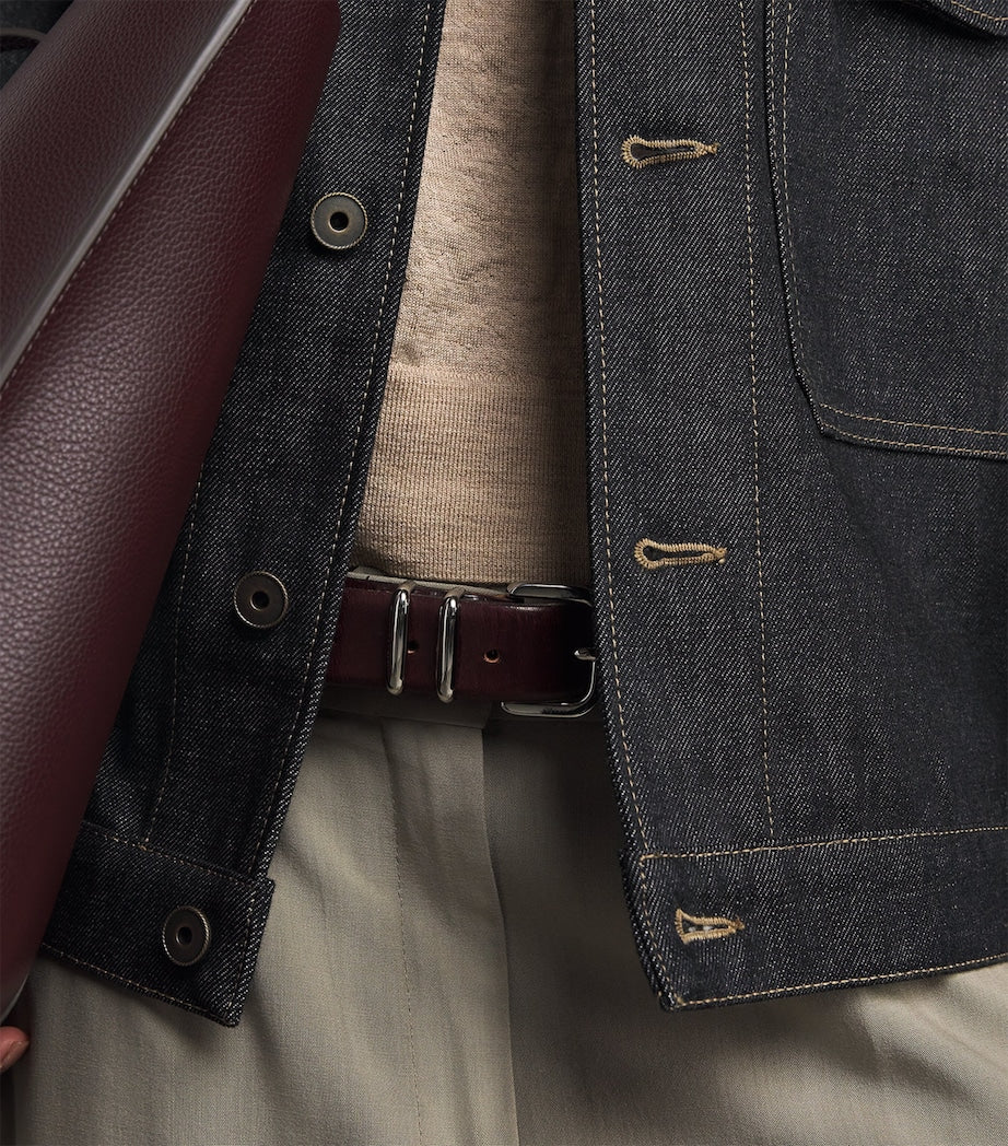 Beige Wool-Cashmere Sweater Vest