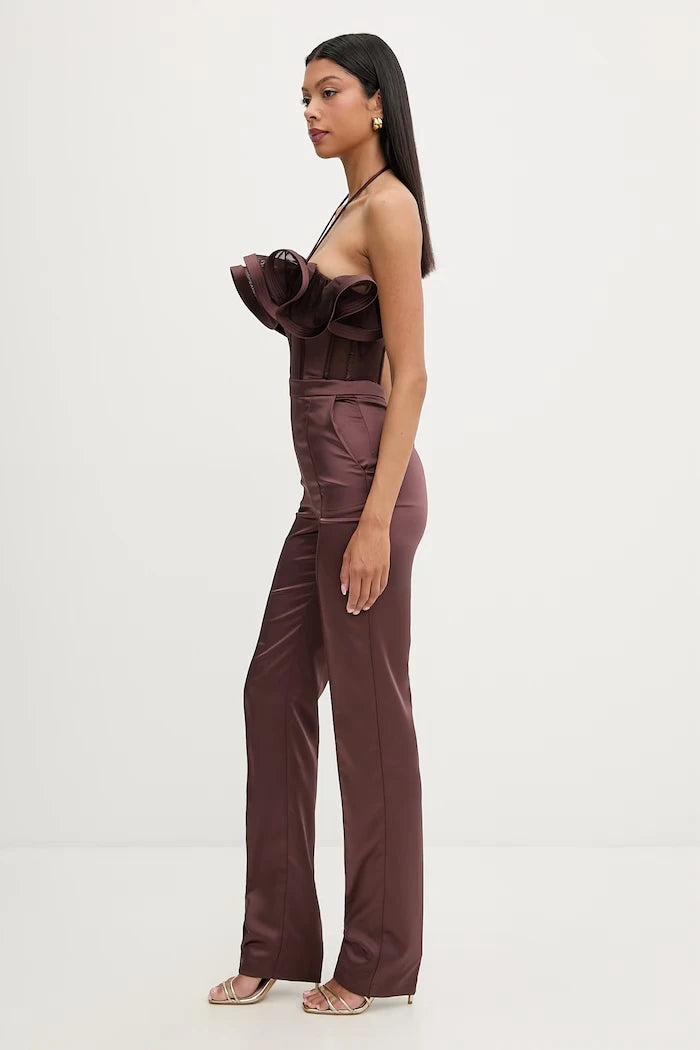 Elisabetta Franchi Fırfırlı Kadın Tulum