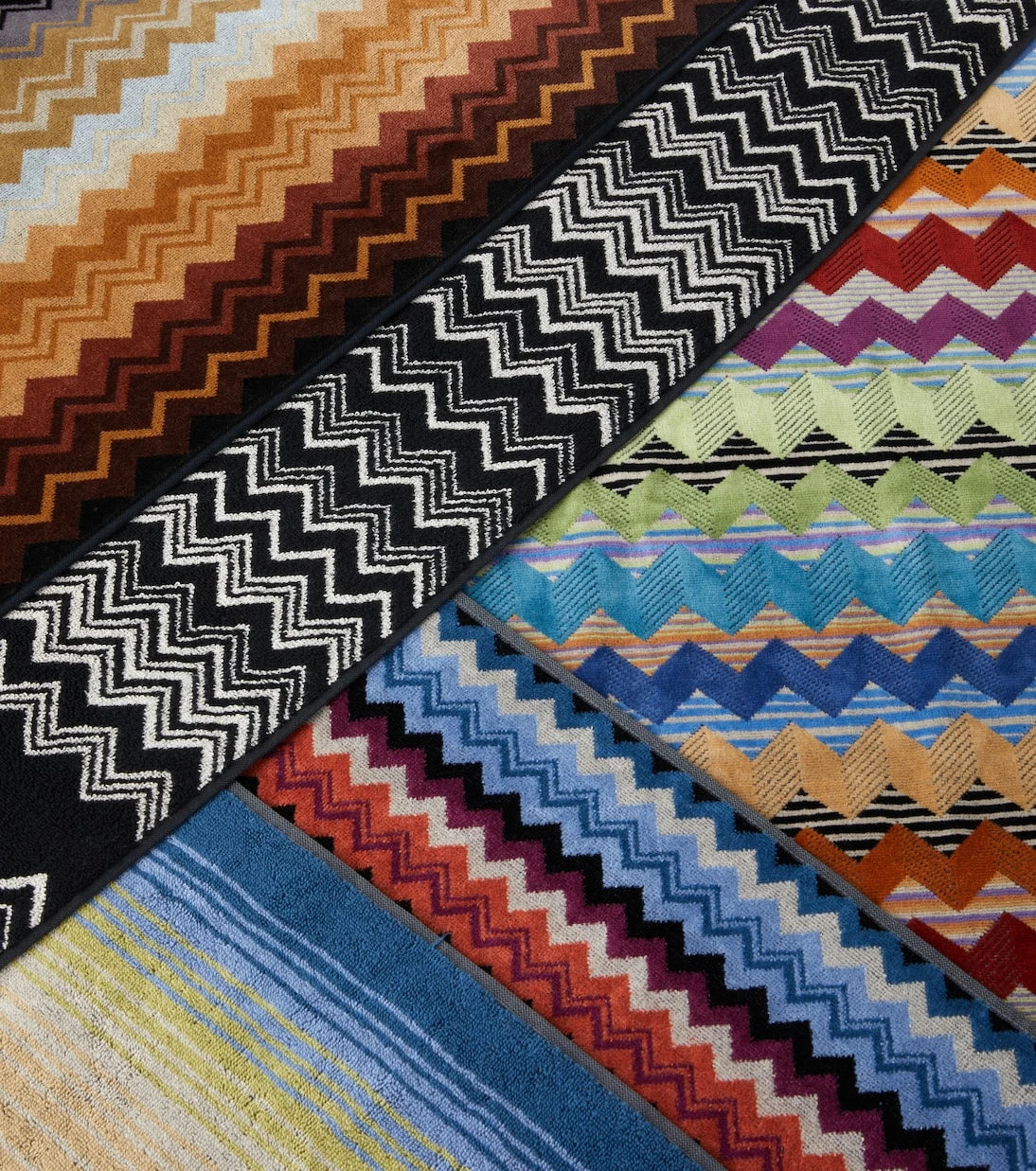Missoni - Keith Zigzag hand towel and bath towel set