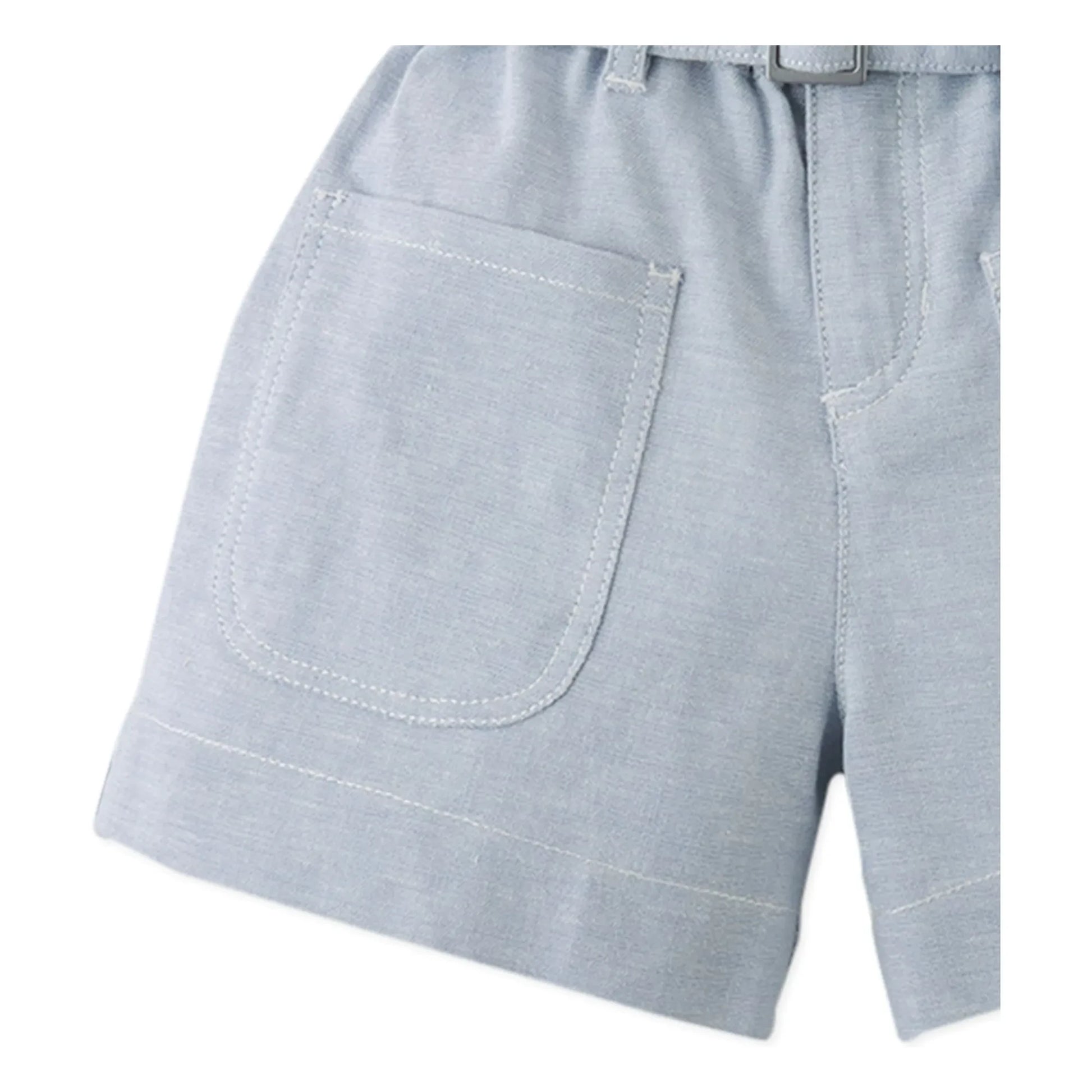 Gingersnaps - Amara Belt Short | Light Blue