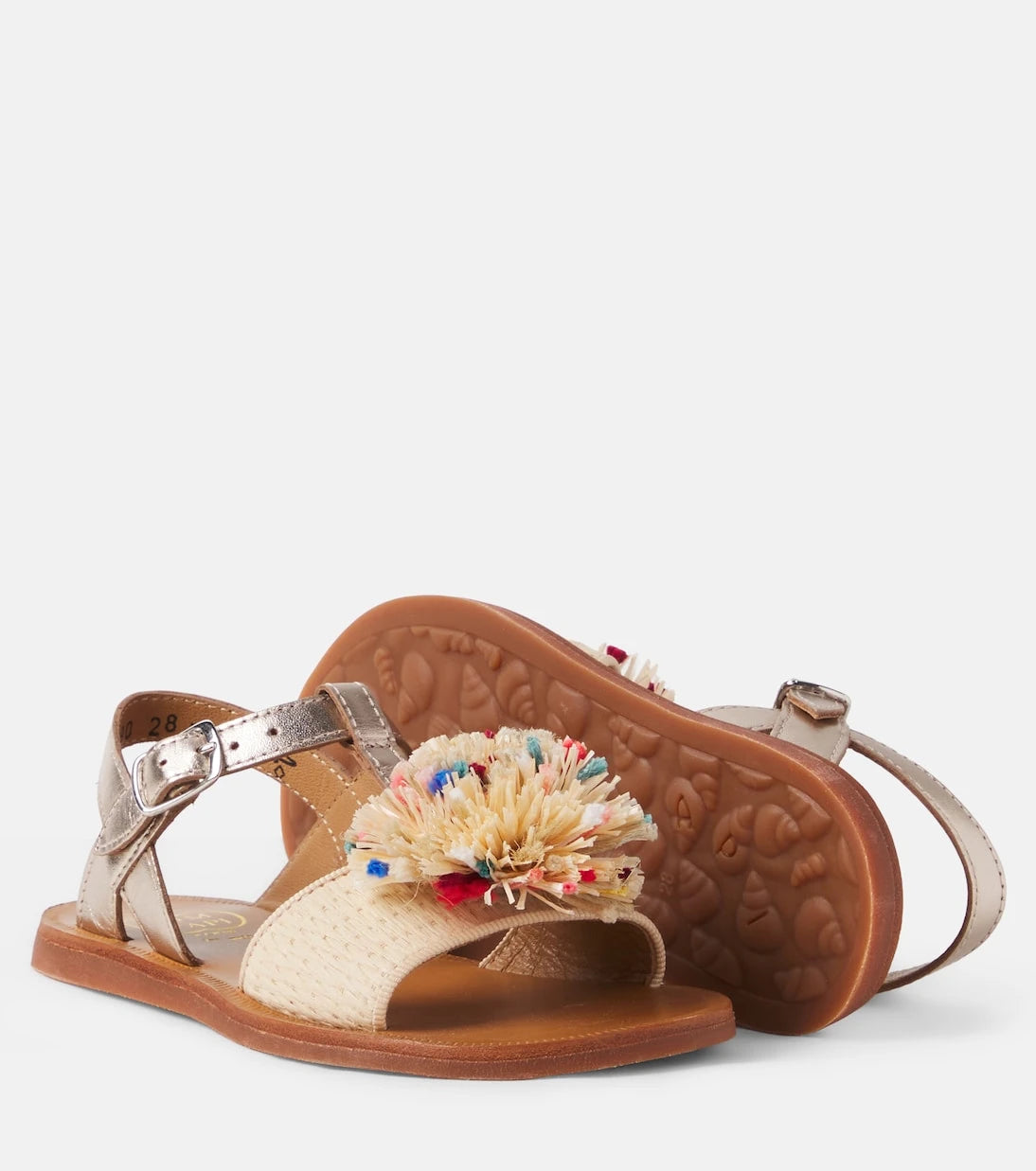 Pom d'Api - Plagette Pom Pom sandals
