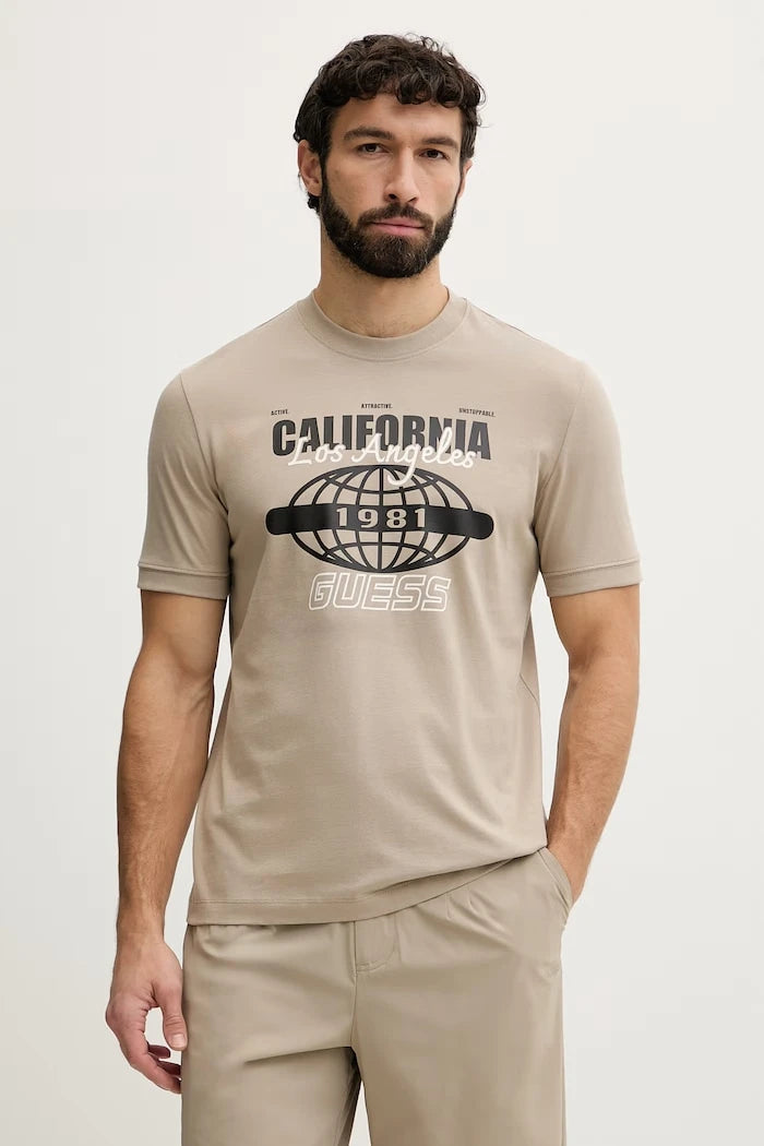 Guess мъжка тениска от памук IGINIO