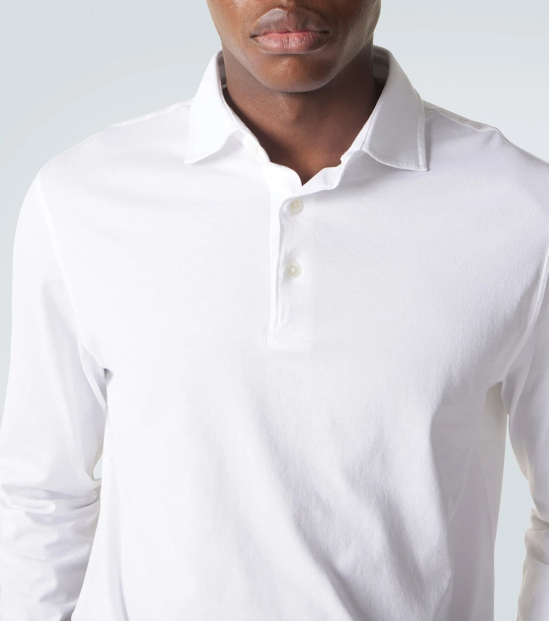 Thom Sweeney - Cotton polo shirt