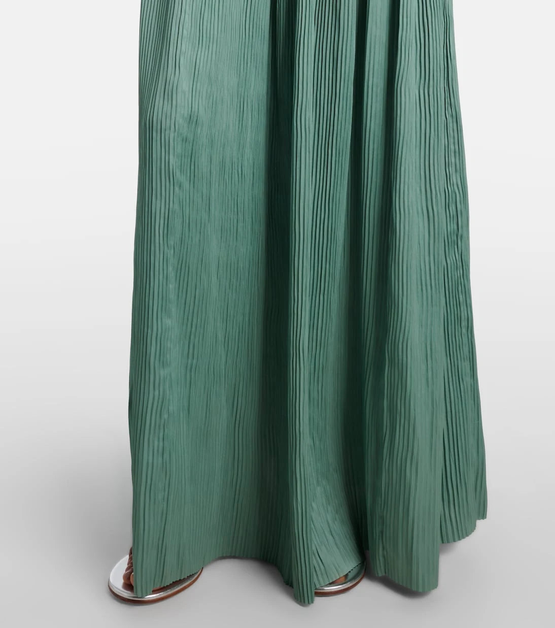 Ulla Johnson - Tasneem satin plissé gown