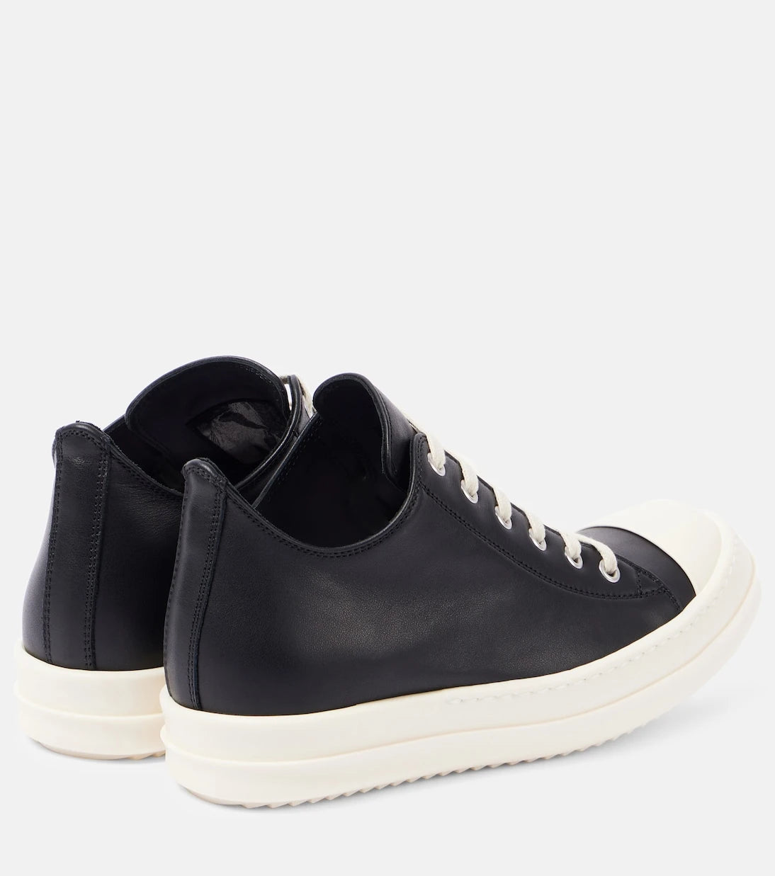 Rick Owens - Sneaks Low leather sneakers