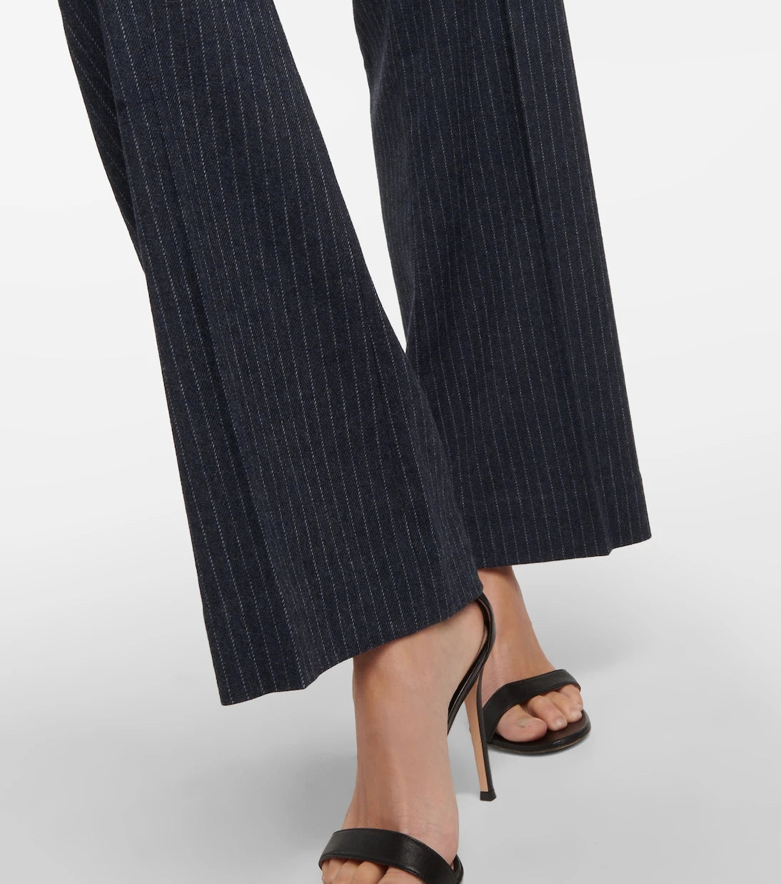 Vince - Pinstripe flannel straight pants