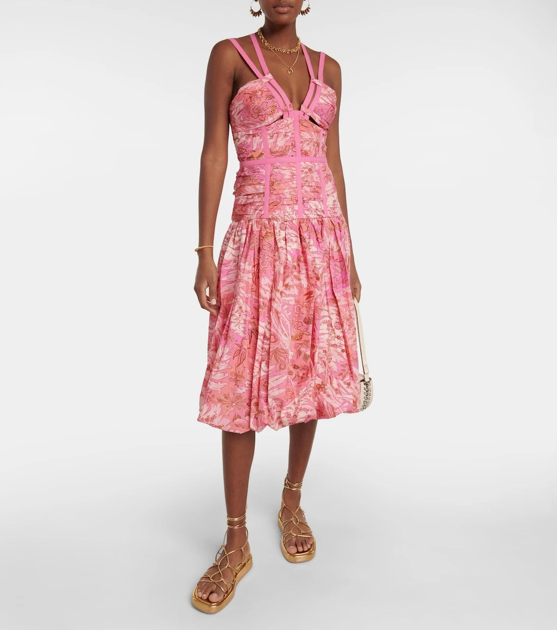 Ulla Johnson - Kaia printed cotton midi dress