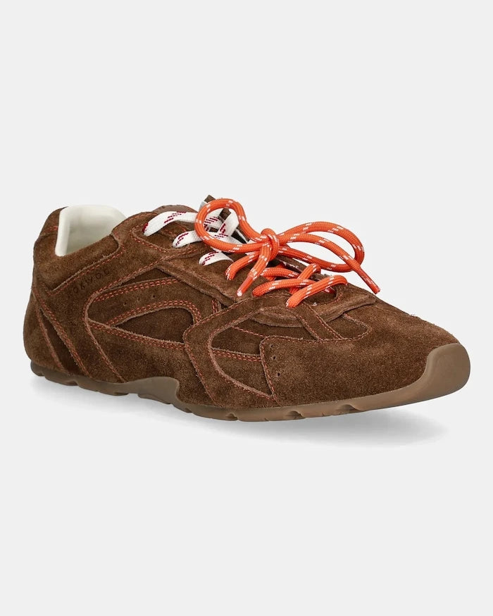 Велурени маратонки Nokwol Atlas Tan Suede