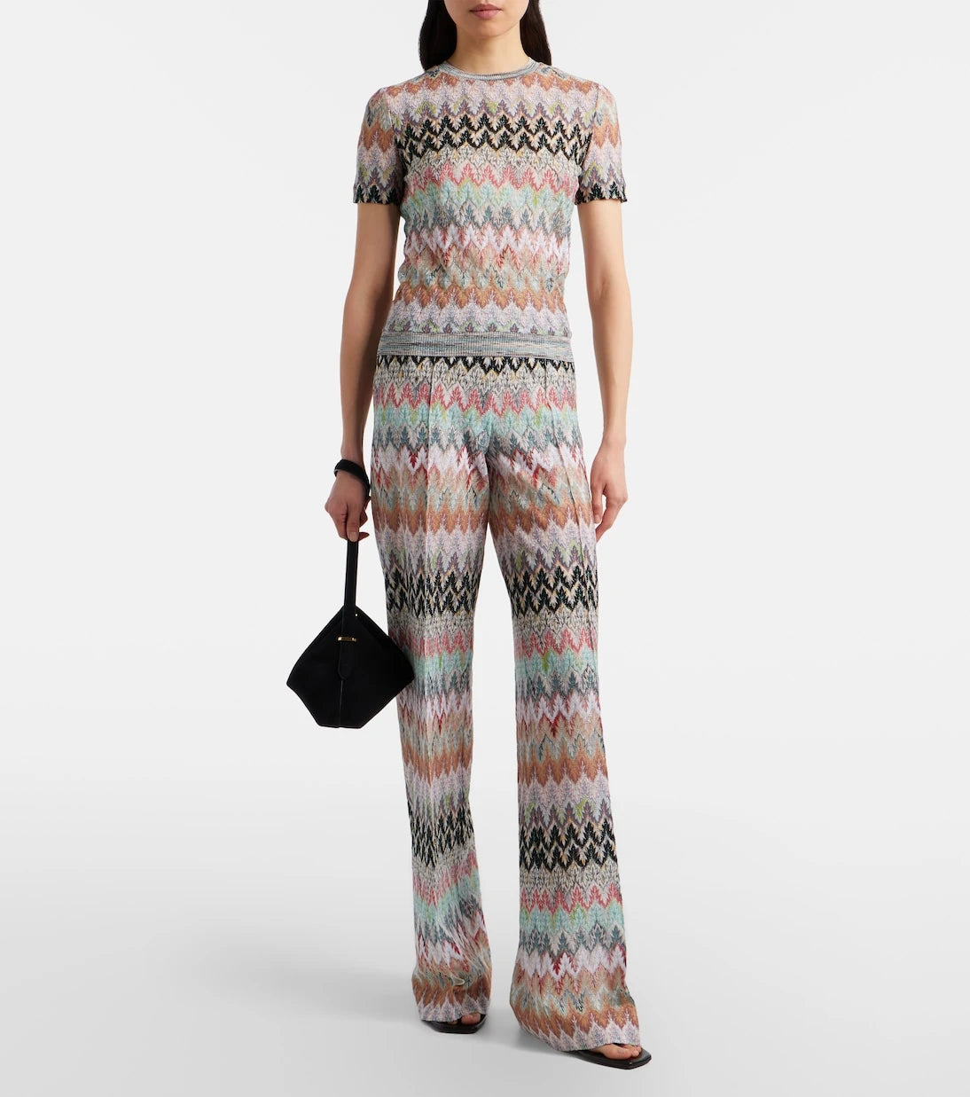 Missoni - تي شيرت لاميه متعرج