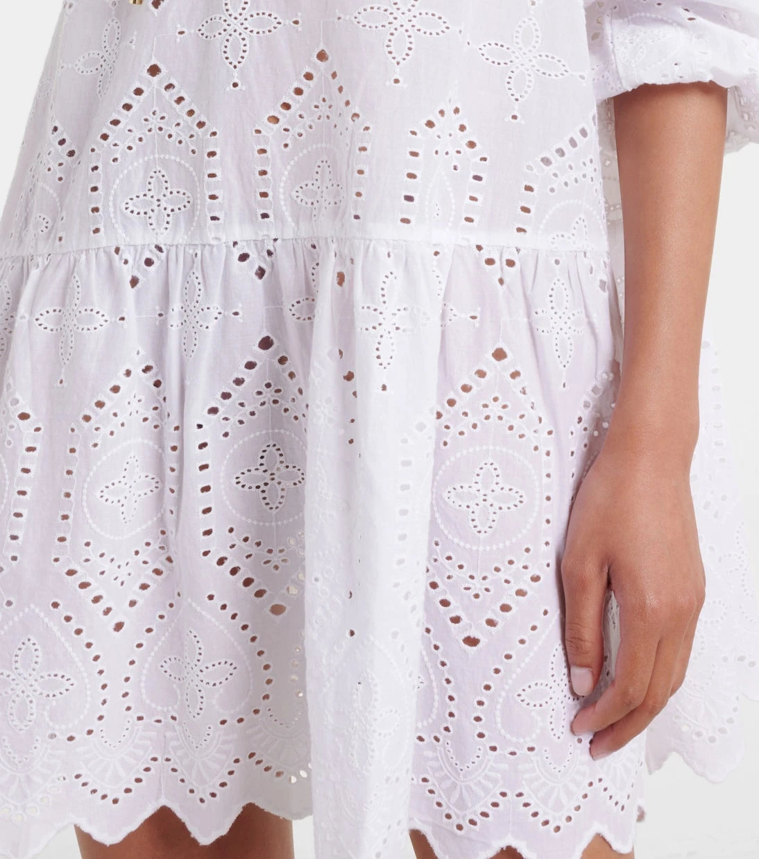 Heidi Klein - Rhode Island broderie anglaise minidress