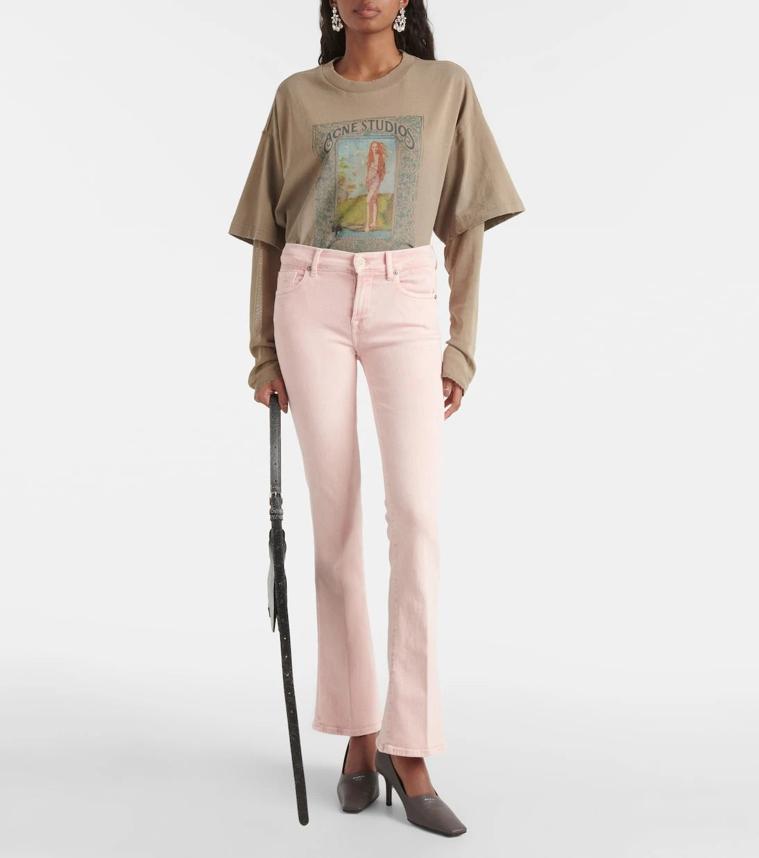 7 For All Mankind - Mid-rise bootcut jeans