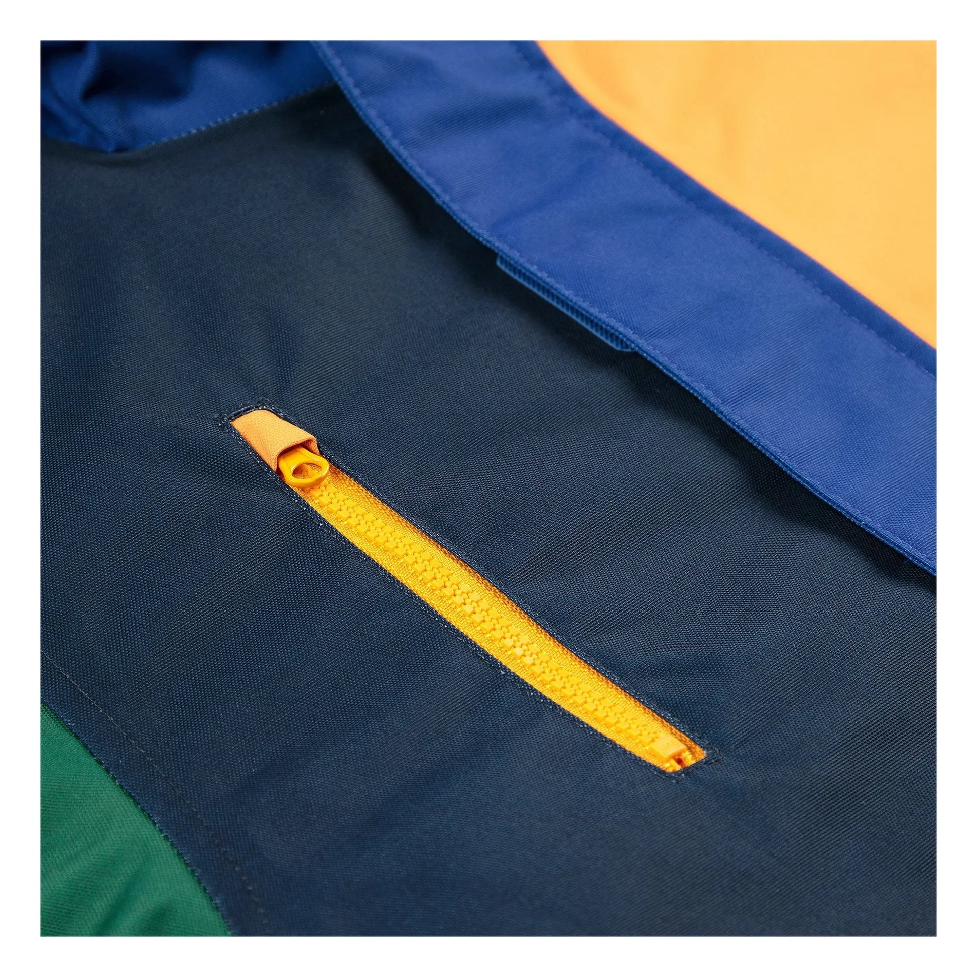 Bobo Choses - Colorblock Recycled Fiber ski jacket | Blue