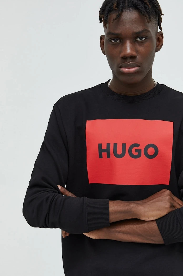 HUGO Pamuklu Sweatshirt