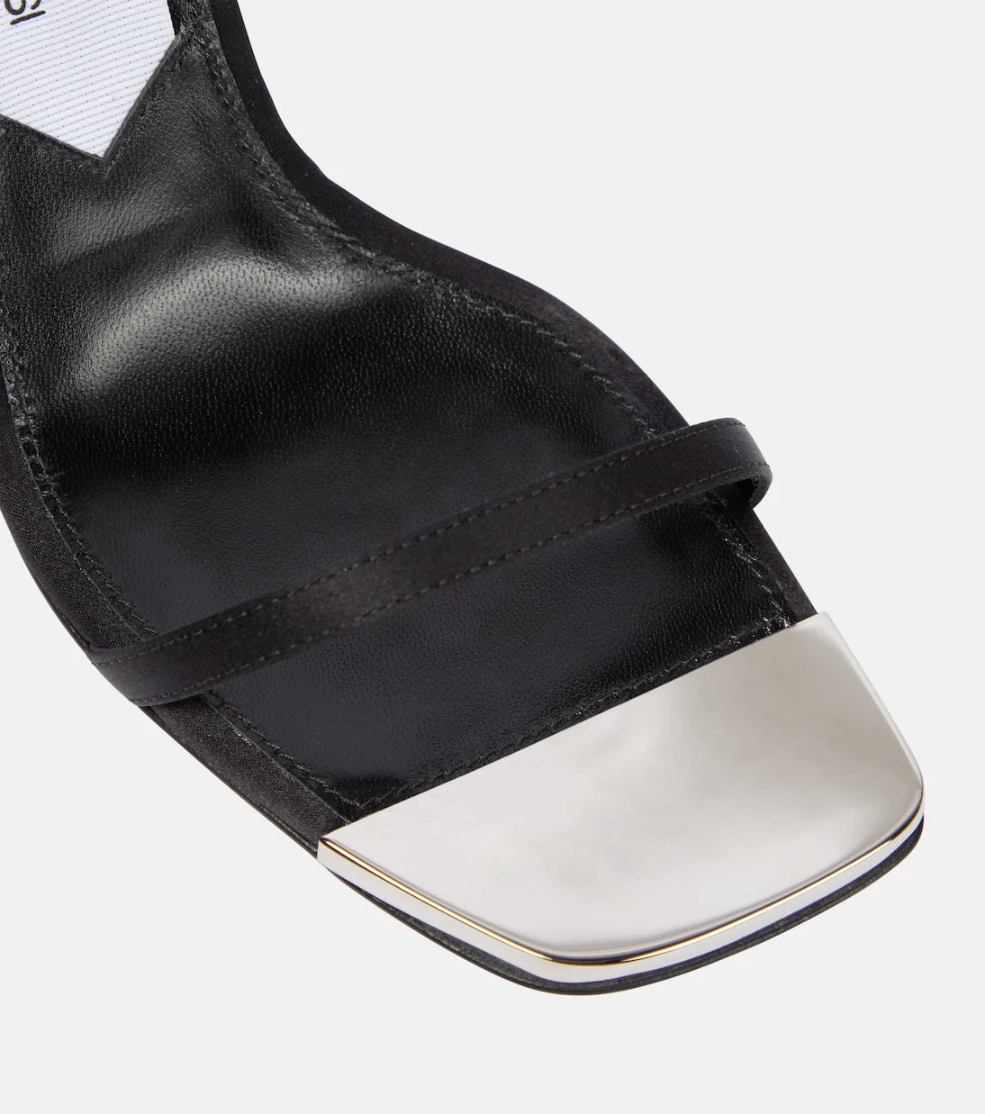 Area - x Sergio Rossi Amazona feather-trimmed sandals