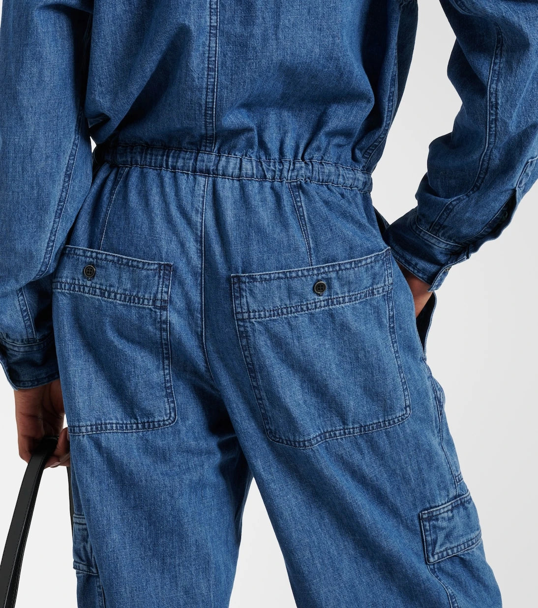 Marant Etoile - Idany denim jumpsuit