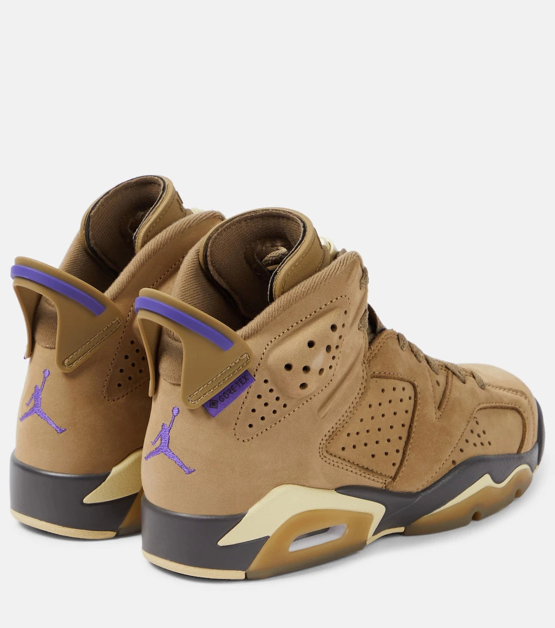 Nike - Air Jordan 6 Retro suede sneakers