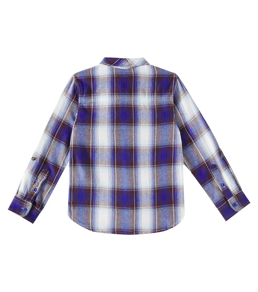 Scotch & Soda Kids - Checked cotton flannel shirt