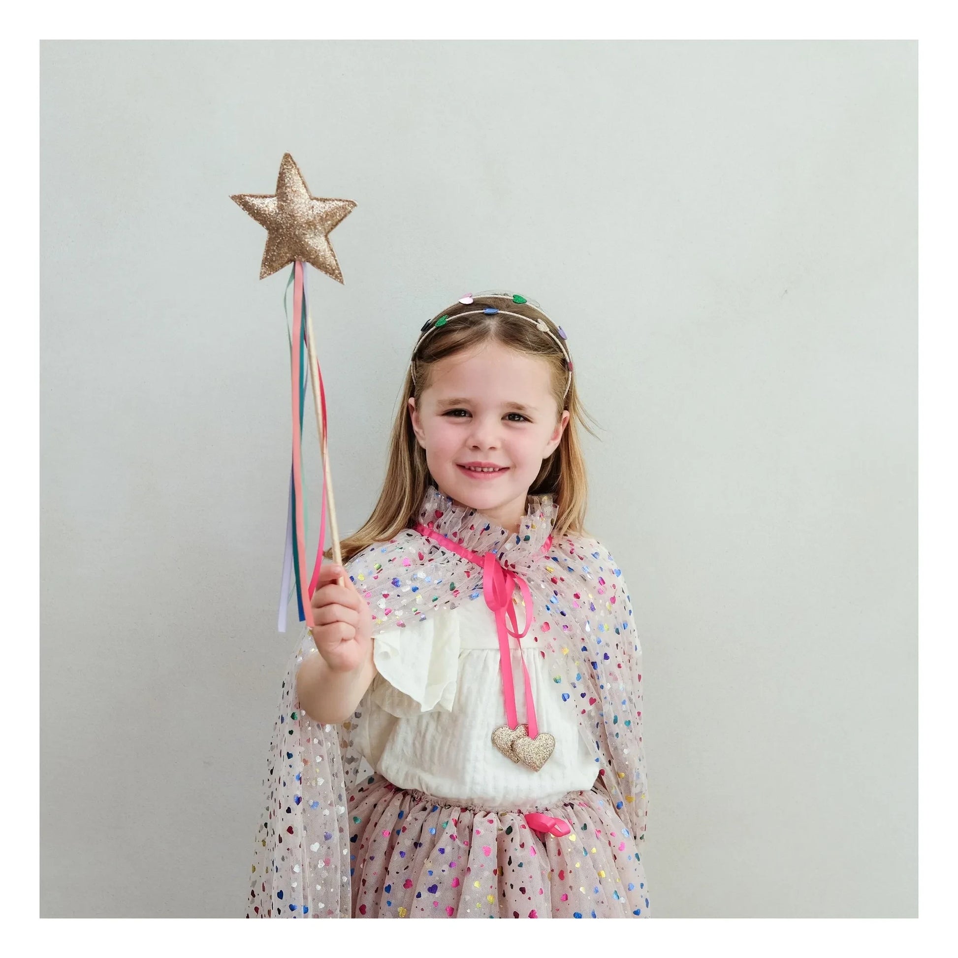 Mimi & Lula - Rainbow Magic Wand | Gold