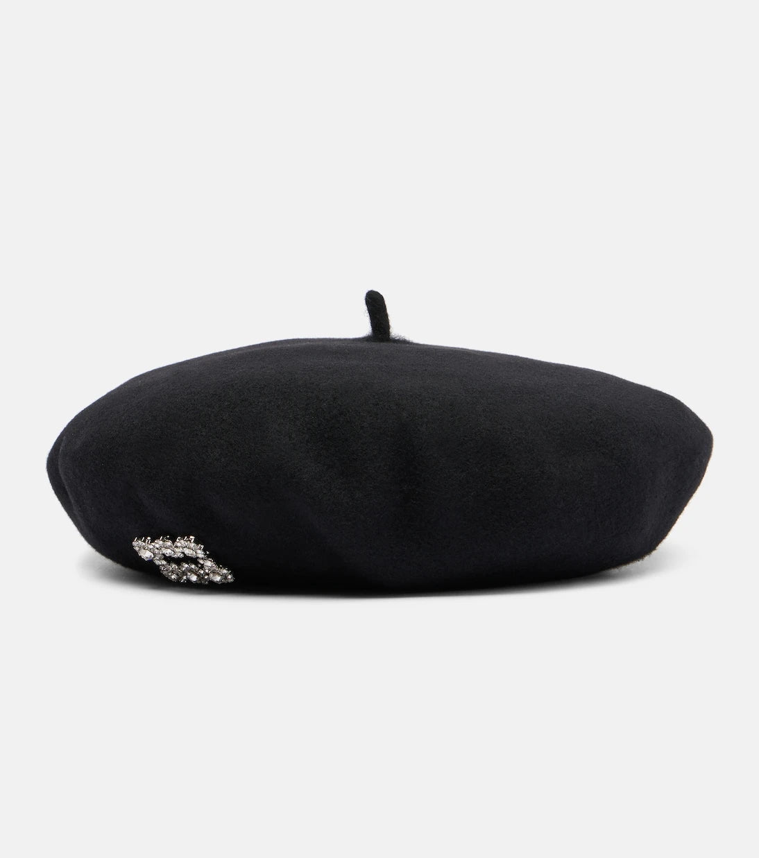Roger Vivier - Embellished wool beret